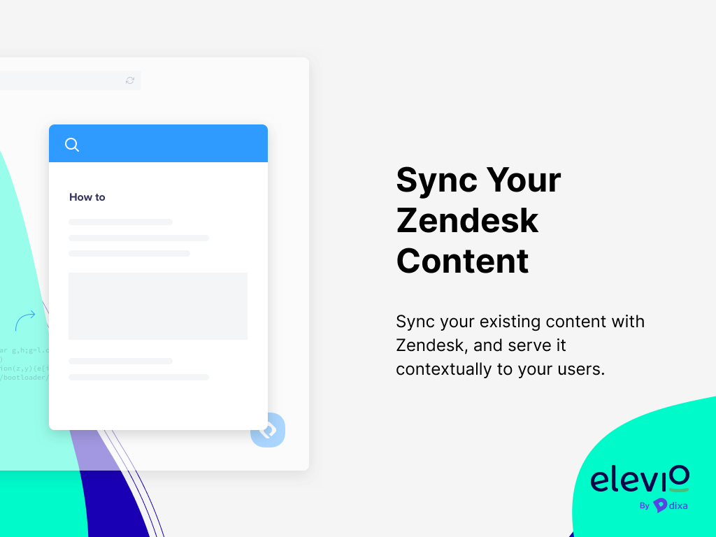 Elevio Zendesk Integration screenshot 1